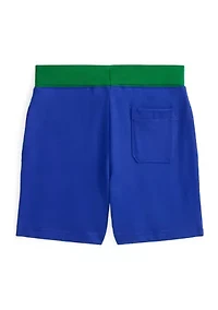 Boys - Big Pony Cotton Jersey Shorts