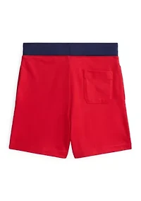 Boys - Big Pony Cotton Jersey Shorts