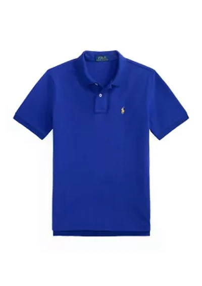 Boys 8-20 Cotton Mesh Polo Shirt