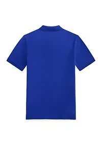 Boys 8-20 Cotton Mesh Polo Shirt
