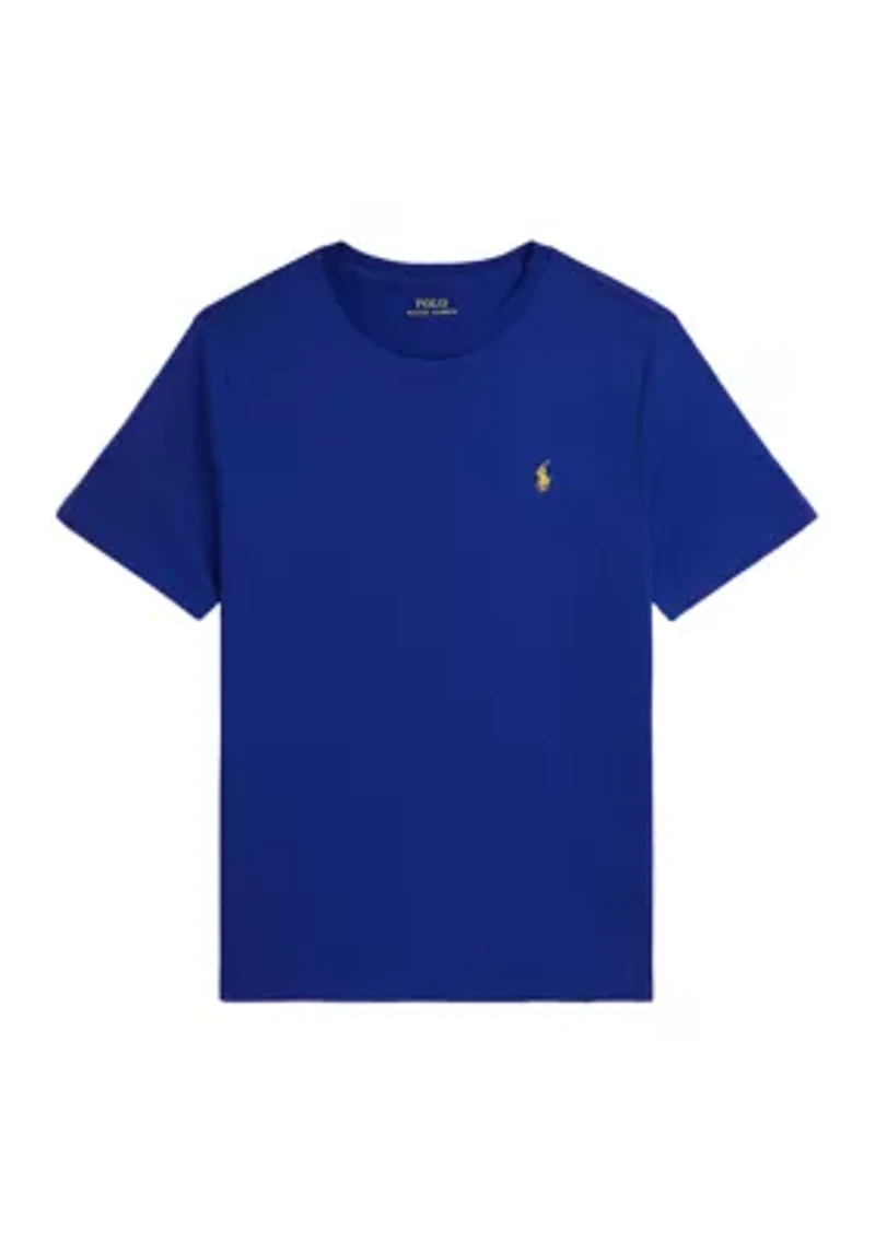 Boys 8-20 Cotton Jersey Crew Neck T-Shirt