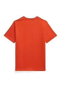 Boys 8-20 Cotton Jersey Crew Neck T-Shirt