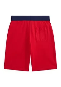 Boys 8-20 Big Pony Cotton Jersey Shorts