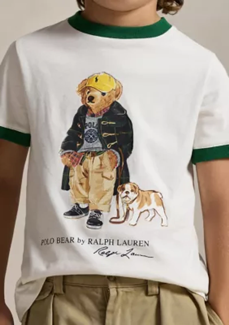 Boys 2-7 Polo Bear Cotton Ringer Tee