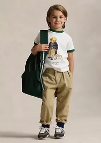 Boys 2-7 Polo Bear Cotton Ringer Tee