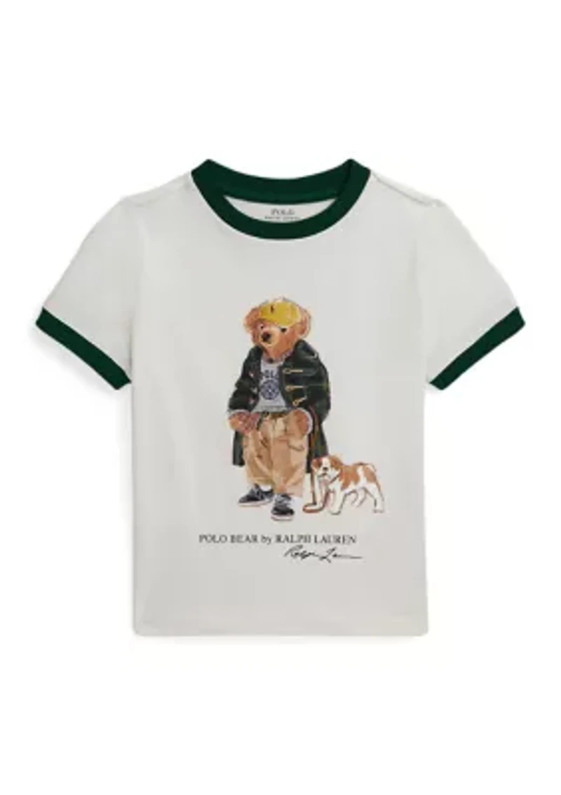 Boys 2-7 Polo Bear Cotton Ringer Tee