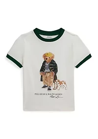 Boys 2-7 Polo Bear Cotton Ringer Tee
