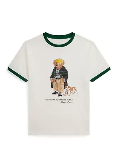 Boys 8-20 Polo Bear Cotton Ringer T-Shirt