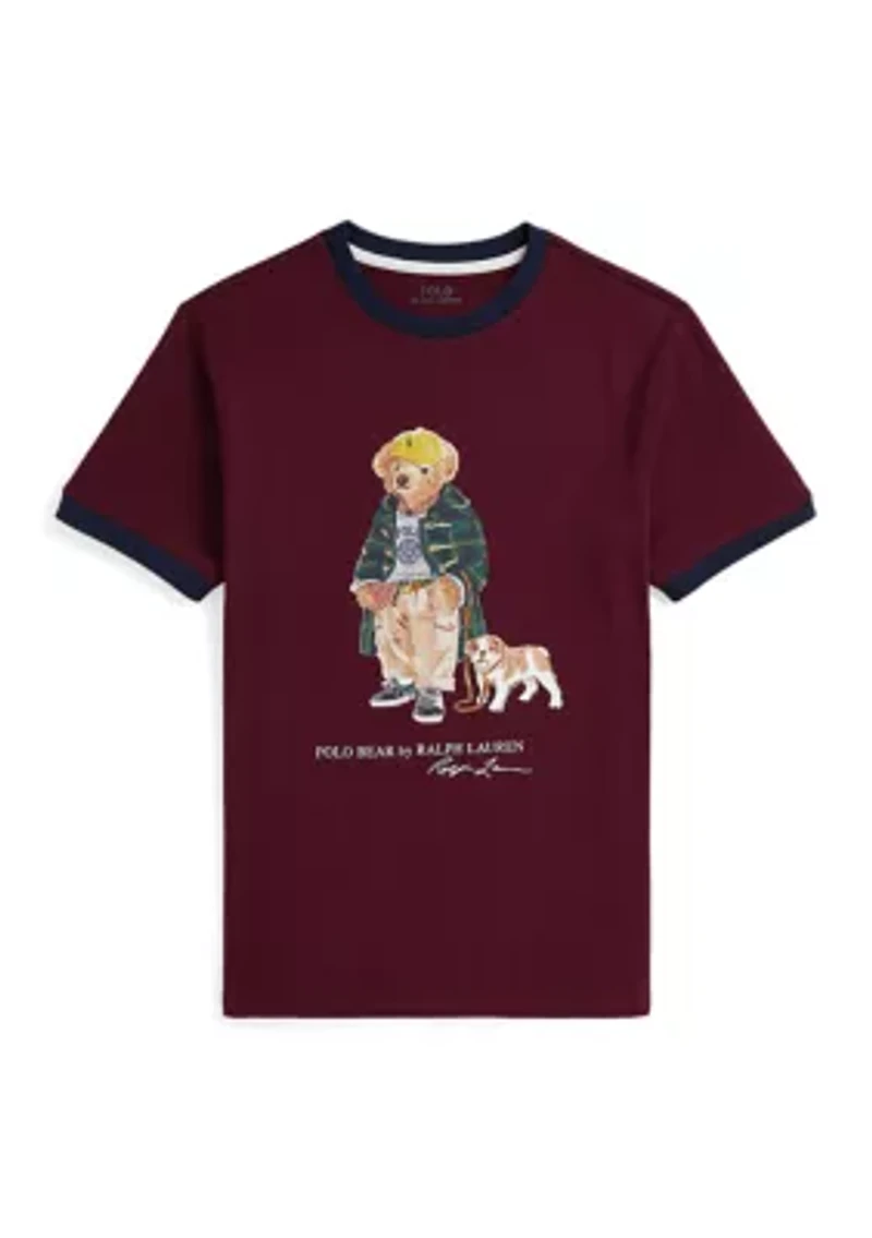 Boys 8-20 Polo Bear Cotton Ringer T-Shirt