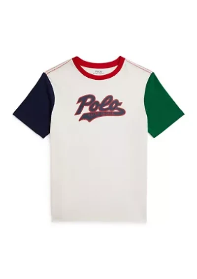 Boys 8-20 Logo Cotton Jersey Tee