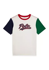 Boys 8-20 Logo Cotton Jersey Tee