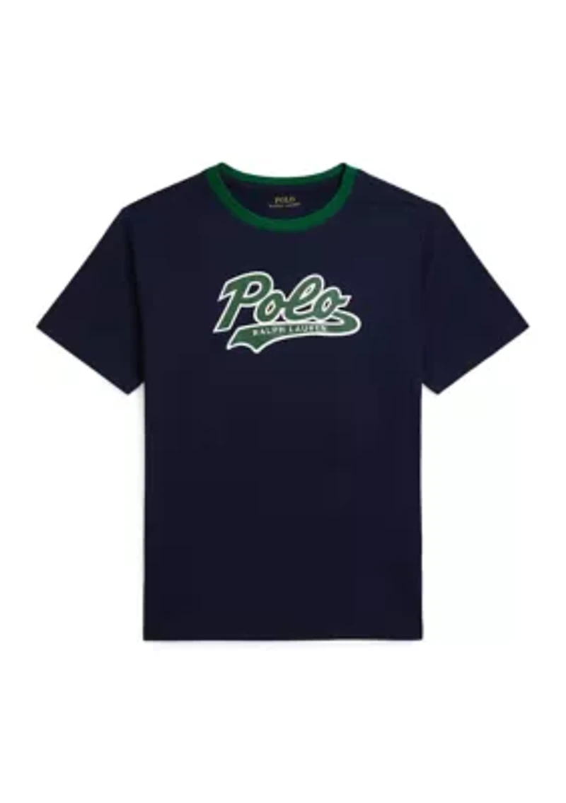 Boys 8-20 Logo Cotton Jersey Tee