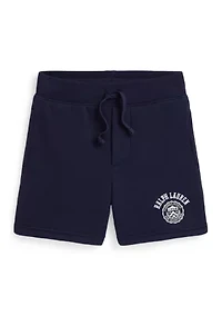 Boys 2-7 Logo Crest Fleece Shorts
