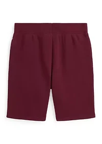 Boys 8-20 Logo Crest Fleece Shorts