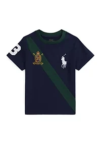 Boys 2-7 Big Pony 20th Anniversary Crest Tee