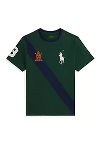Boys 8-20 Big Pony 20th Anniversary Crest Tee