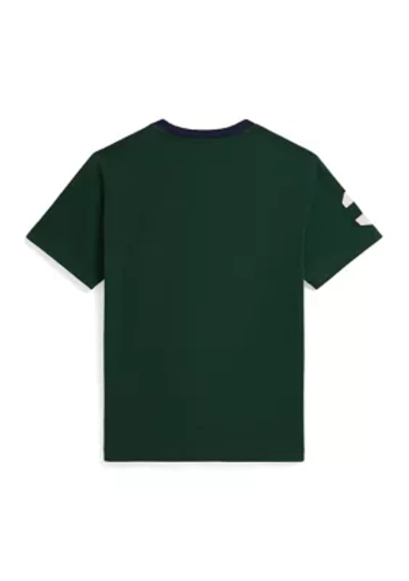 Boys 8-20 Big Pony 20th Anniversary Crest Tee