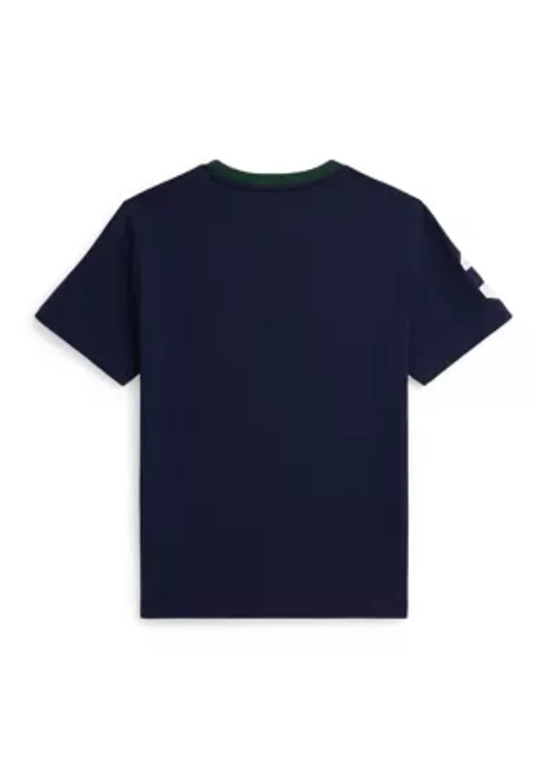 Boys 8-20 Big Pony 20th Anniversary Crest Tee