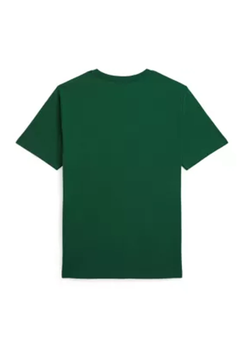 Boys 8-20 Logo Cotton Jersey Pocket Tee