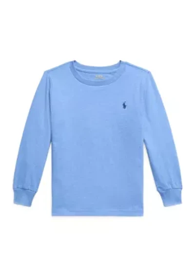 Boys 2-7 Cotton Jersey Long-Sleeve T-Shirt