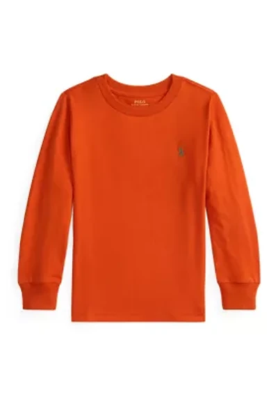 Boys 2-7 Cotton Jersey Long-Sleeve T-Shirt