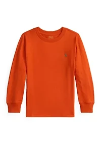 Boys 2-7 Cotton Jersey Long-Sleeve T-Shirt