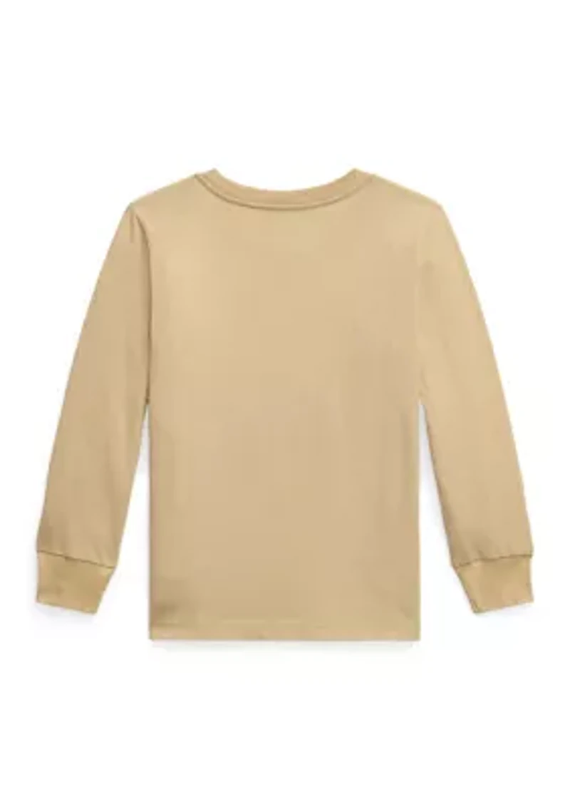 Boys 2-7 Cotton Jersey Long-Sleeve T-Shirt