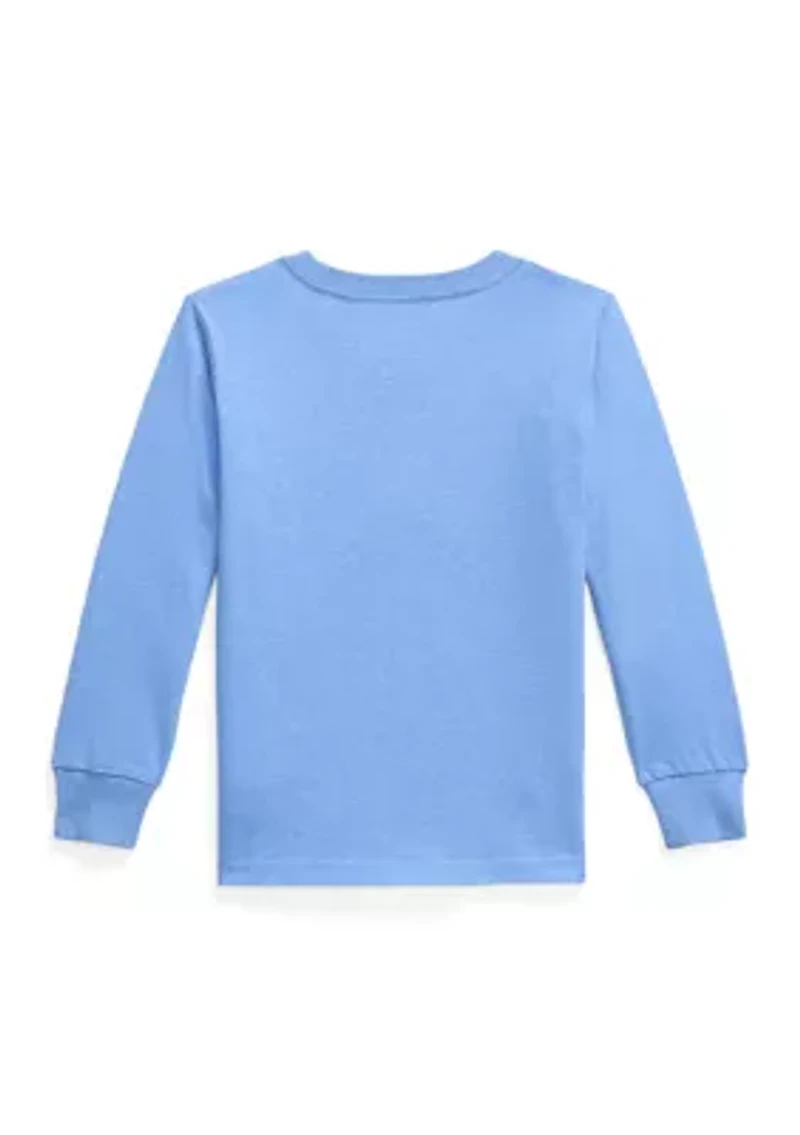 Boys 2-7 Cotton Jersey Long-Sleeve T-Shirt