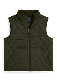 Boys 2-7 Fleece-Lined Quilted Vest