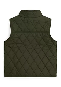 Boys 2-7 Fleece-Lined Quilted Vest