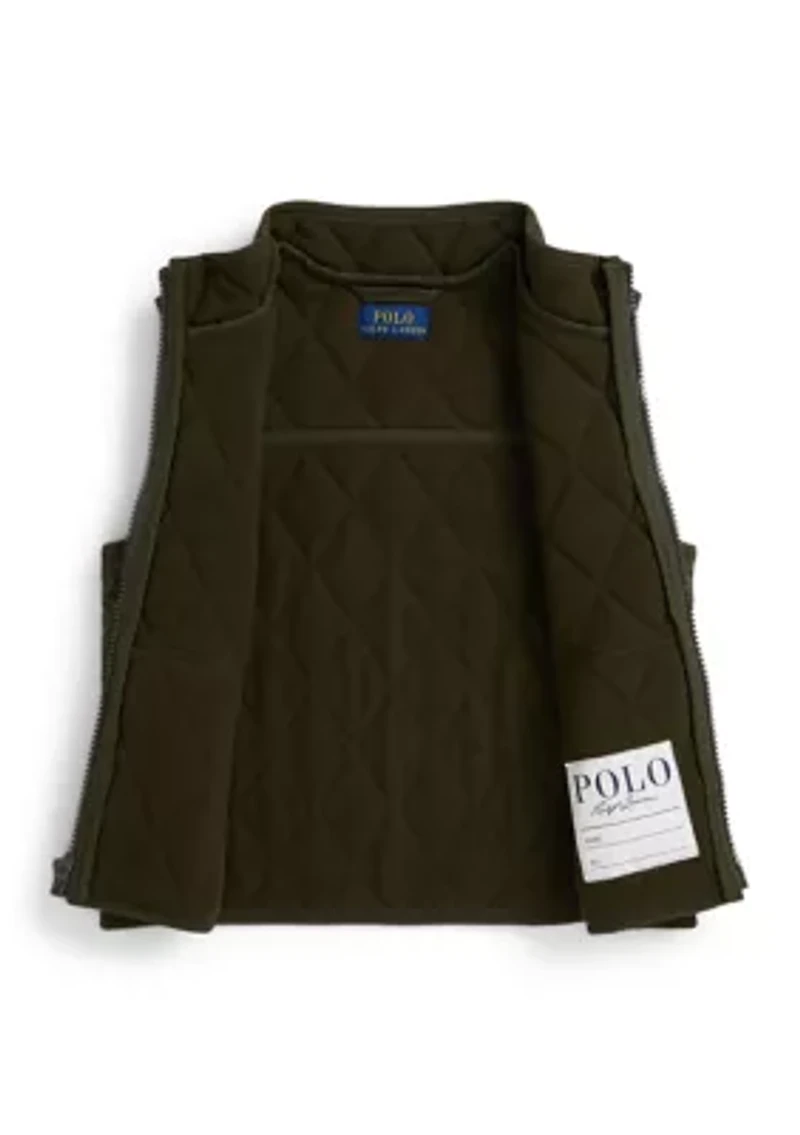 Boys 2-7 Fleece-Lined Quilted Vest