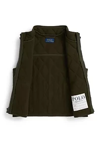 Boys 2-7 Fleece-Lined Quilted Vest