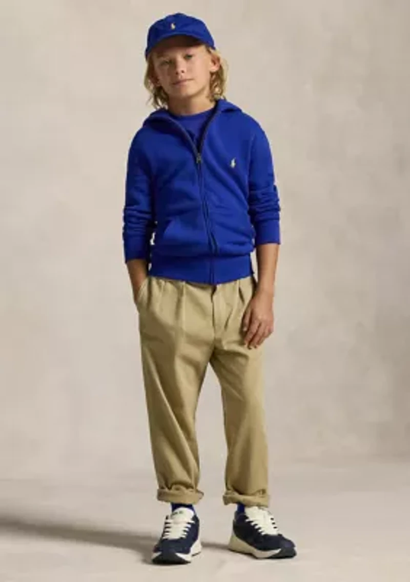 Boys 8-20 Fleece Full-Zip Hoodie