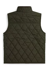 Boys 8-20 Fleece-Lined Quilted Vest