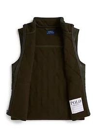 Boys 8-20 Fleece-Lined Quilted Vest