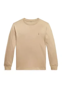 Boys 8-20 Cotton Jersey Long-Sleeve T-Shirt