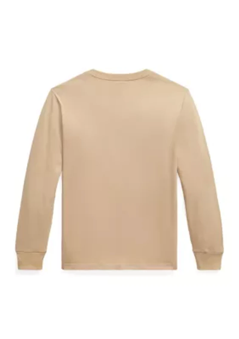 Boys 8-20 Cotton Jersey Long-Sleeve T-Shirt