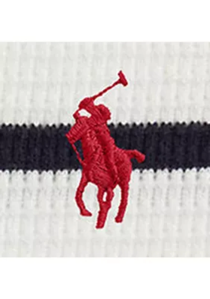 Boys 2-7 Striped Waffle Cotton Long-Sleeve T-Shirt