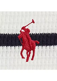 Boys 2-7 Striped Waffle Cotton Long-Sleeve T-Shirt