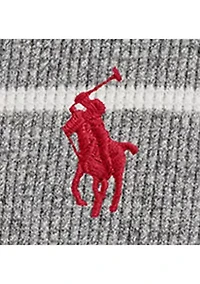 Boys 2-7 Striped Waffle Cotton Long-Sleeve T-Shirt