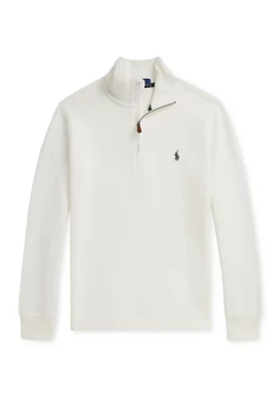 Boys 8-20 Estate-Rib Quarter-Zip Pullover