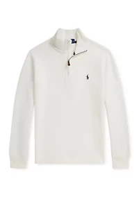 Boys 8-20 Estate-Rib Quarter-Zip Pullover