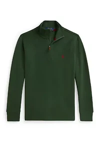 Boys 8-20 Estate-Rib Quarter-Zip Pullover