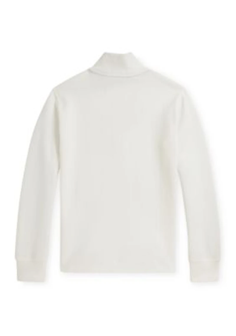 Boys 8-20 Estate-Rib Quarter-Zip Pullover