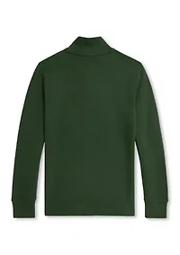 Boys 8-20 Estate-Rib Quarter-Zip Pullover