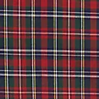 Boys 8-20 Plaid Cotton Poplin Shirt