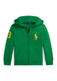 Boys 2-7 Big Pony Fleece Full-Zip Hoodie