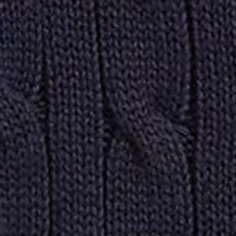 Boys - Cable-Knit Cotton Full-Zip Sweater