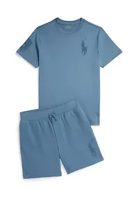 Boys 8-20 Big Pony French Terry Shorts