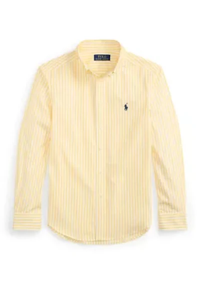 Boys 8-20 Plaid Cotton Poplin Shirt